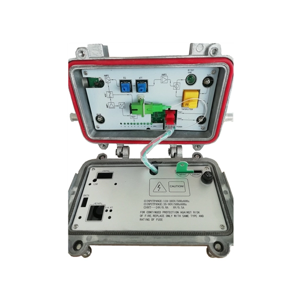 Connect several fiber optic cables to the optical receiver